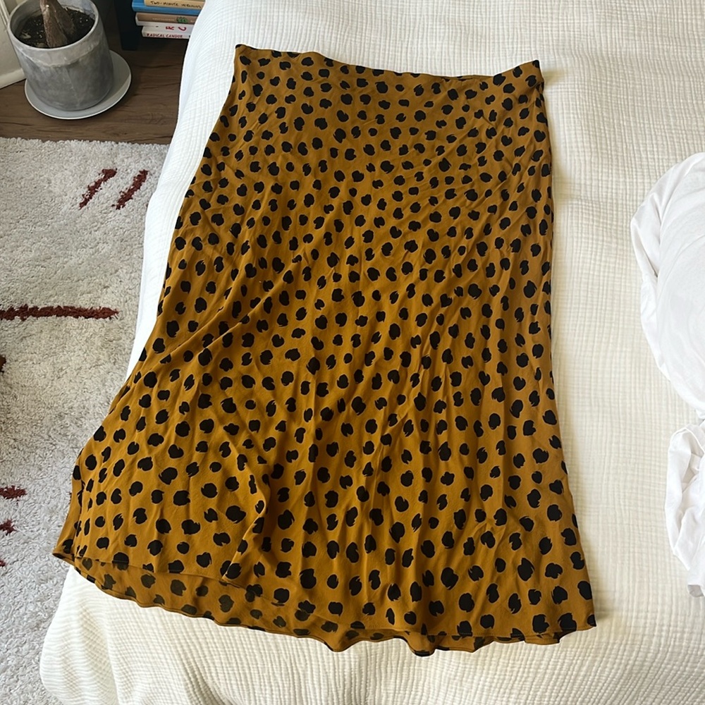 Madewell leopard print skirt - size 20